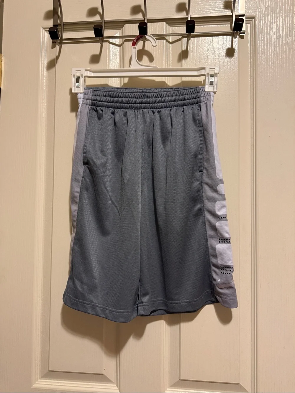 Gray Nike Elite Shorts